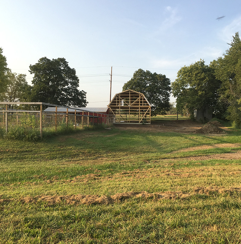 baldwin city distillery barn construction